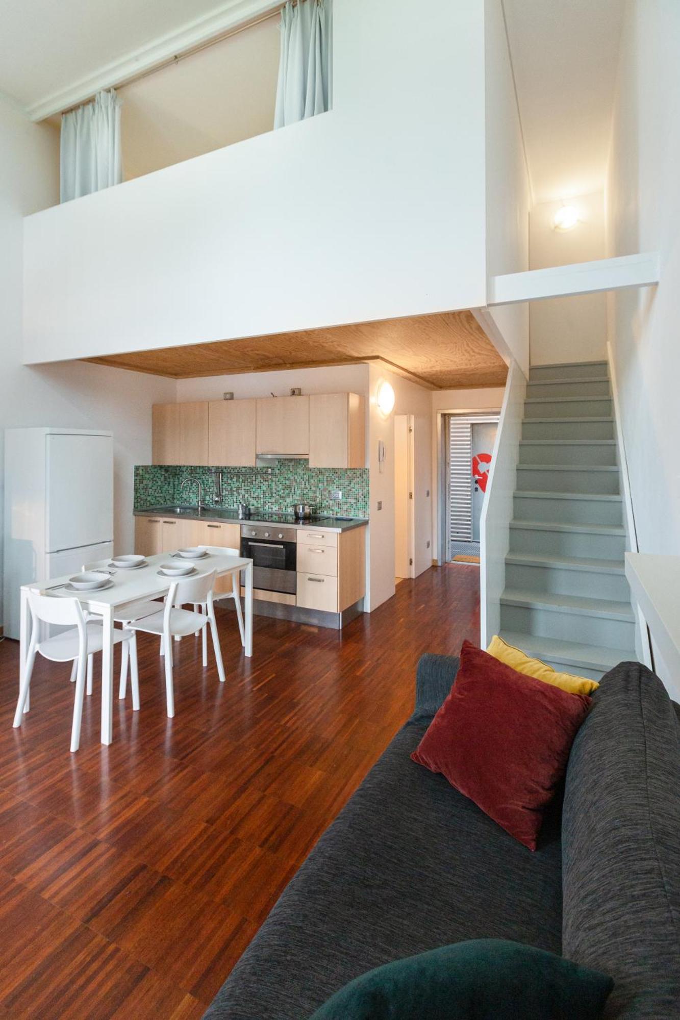 米兰White And Brown Exclusive Loft With Terrace - Free Parking - M2 Station公寓 外观 照片
